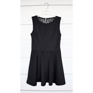 Skull Embroidered Skater Dress
