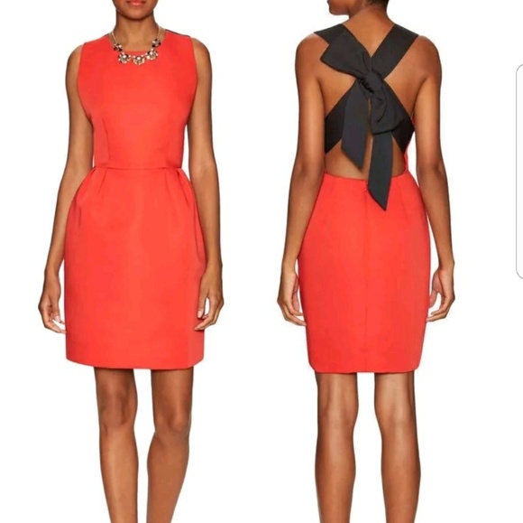 kate spade Dresses & Skirts - Hold Kate Spade red and black bow back dress