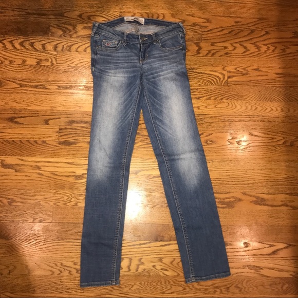 Hollister Jeans Straight Leg Skinny Juniors - Picture 2 of 3