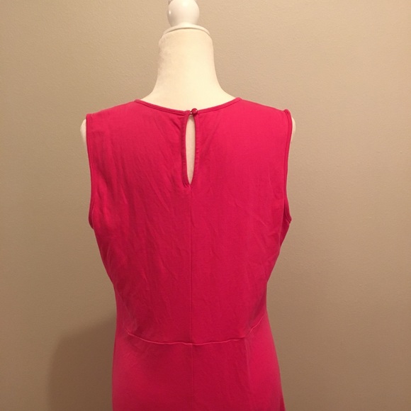 Pink Cross Front Dress - Picture 4 of 5