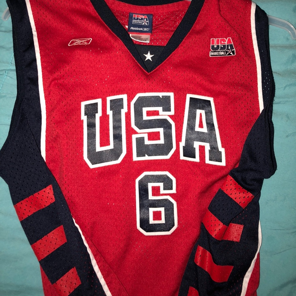 Dwayne Wade Reebok USA Basketball Jersey