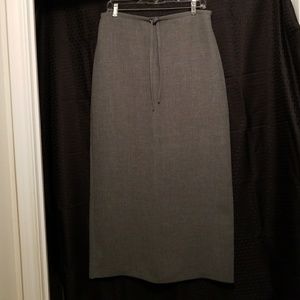 Grey Maxi Skirt