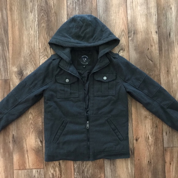 Urban Republic Jackets & Blazers - Urban Republic Girl Jacket Women Hood Winter Gray