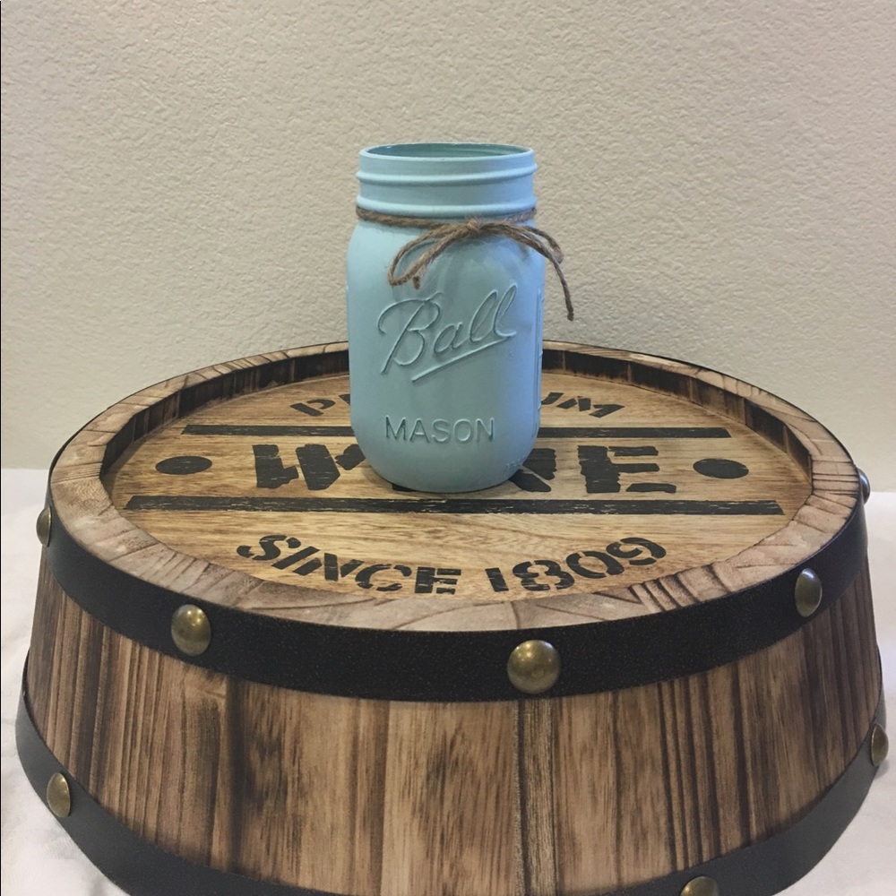 Painted Mason Jar