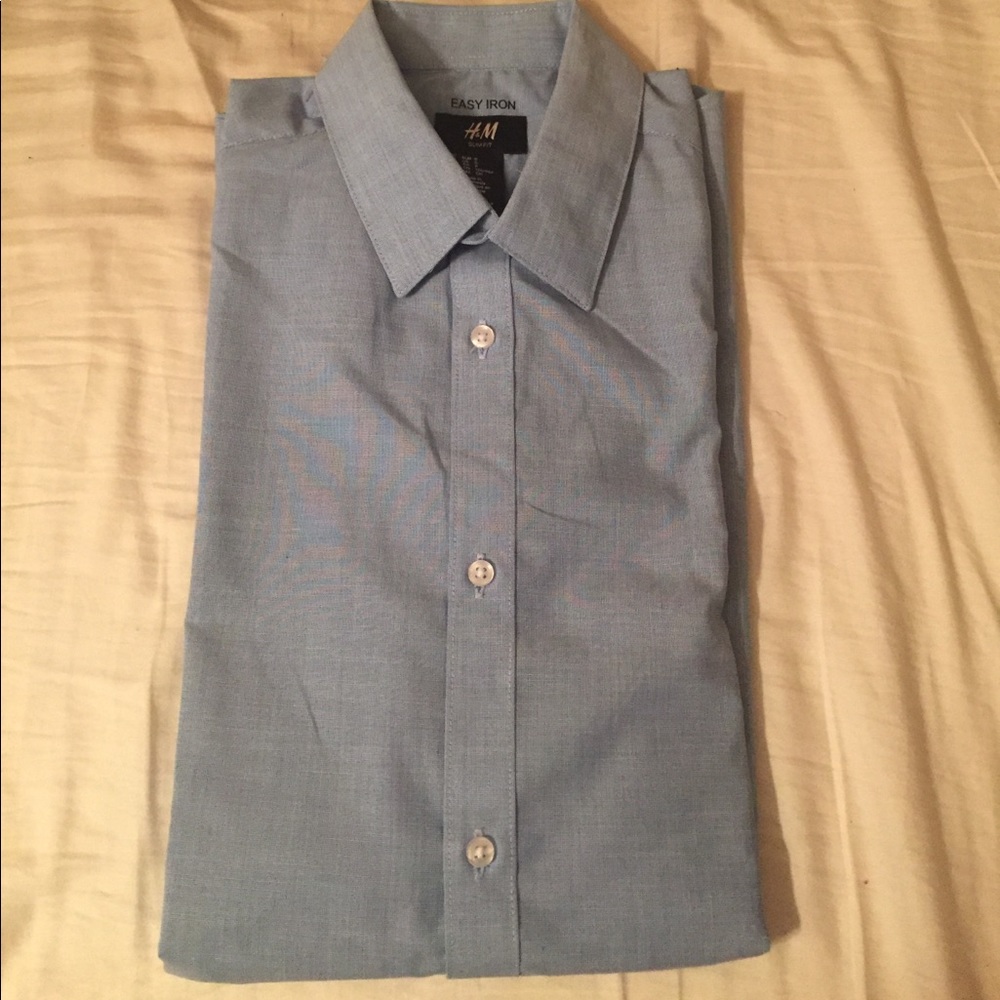 H&M S Slim Fit Dress Shirt