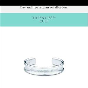 Tiffany & Co 1837 Sterling Silver Cuff