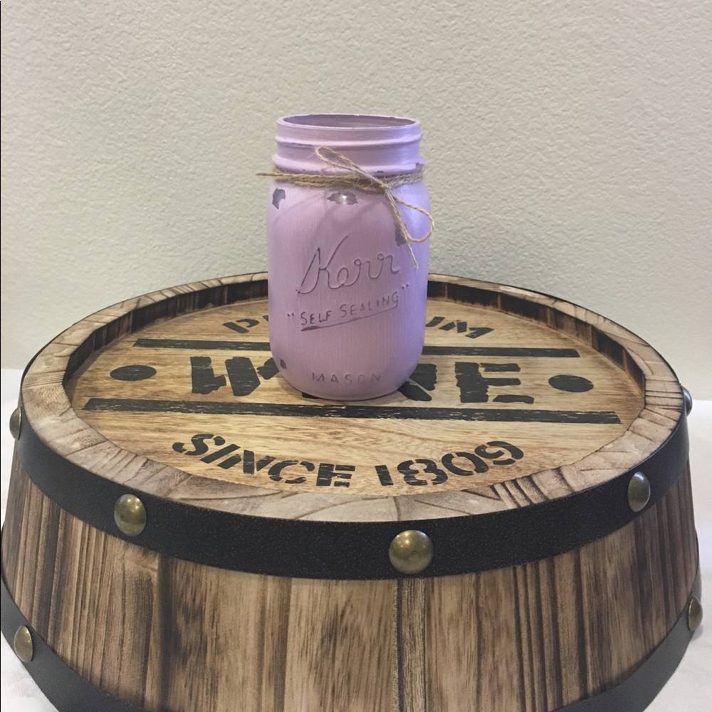 Painted Mason Jar