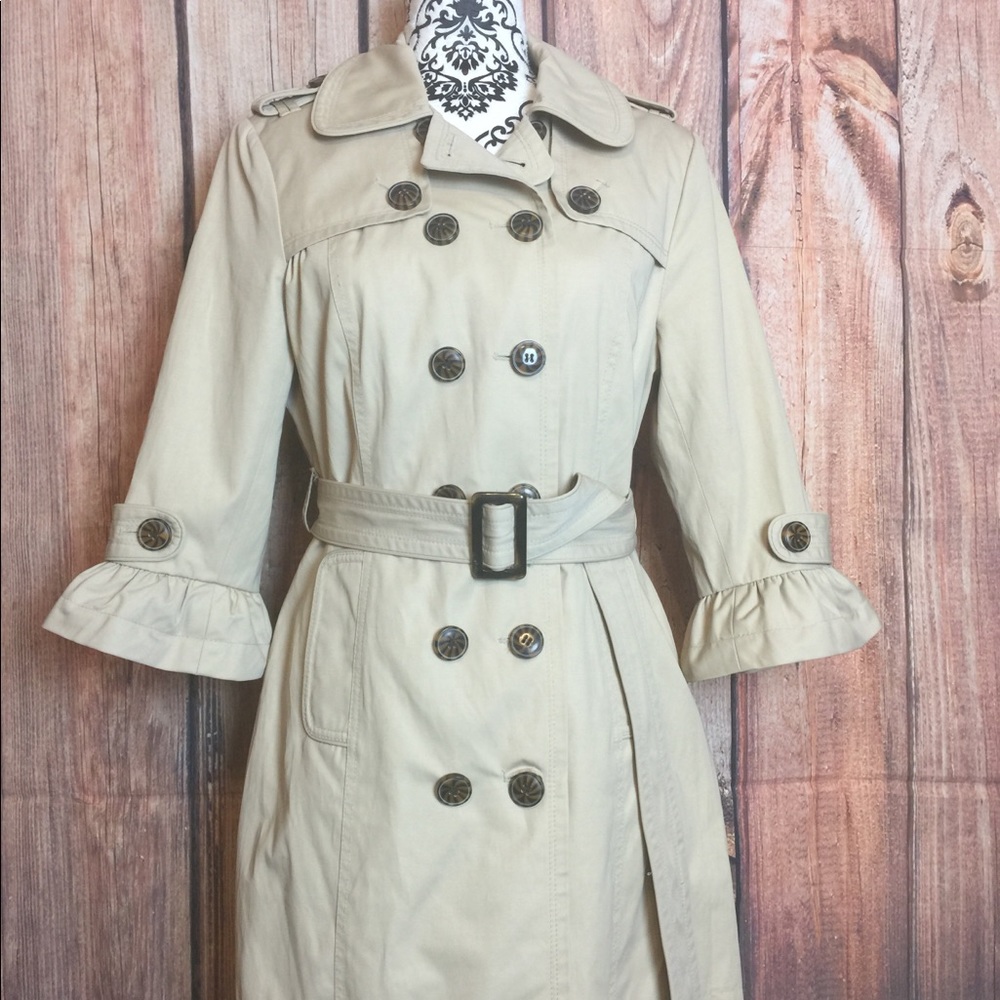 BeBe Trench Coat Tan