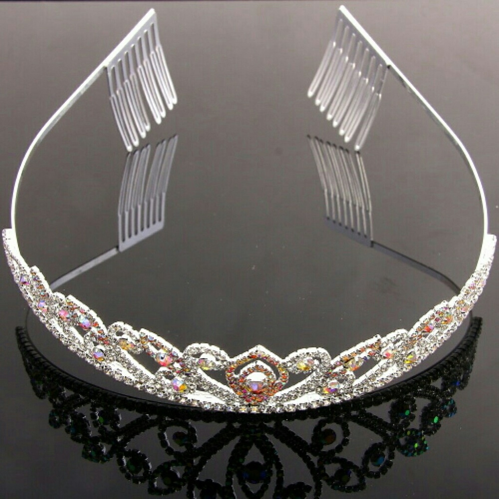 Rhinestone Tiara clear crystal