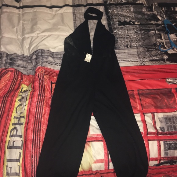 Fashion Nova Pants - Black jumpsuit