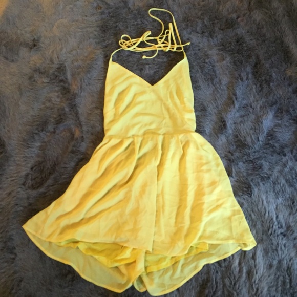 Lush Dresses & Skirts - Yellow romper
