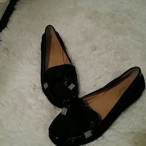 Coach fabric loafers