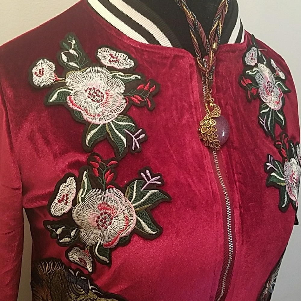 Velvet jacket - Picture 5 of 7