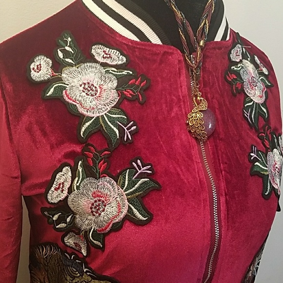 Velvet jacket - Picture 5 of 7