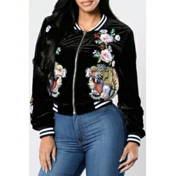 Velvet jacket - Picture 2 of 7