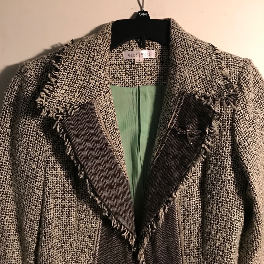 White House Black Market tweed coat! 👍🏻