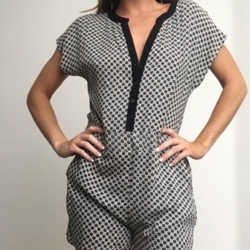 NWT polka-dot romper