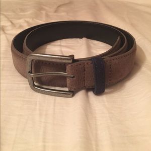 Mango Man S Suede Belt
