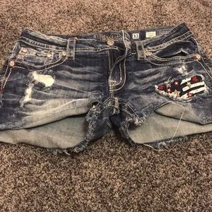 Miss me America shorts