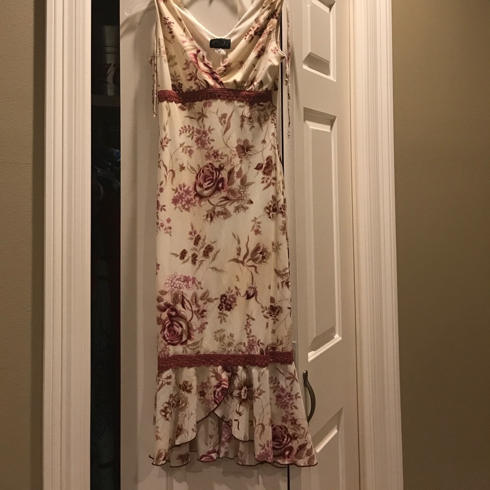 Like new condition - Floral Special Event Dress
