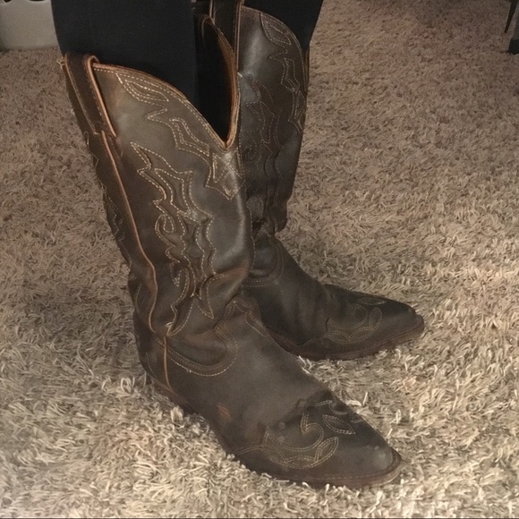 Brown Leather Boots - Picture 3 of 8