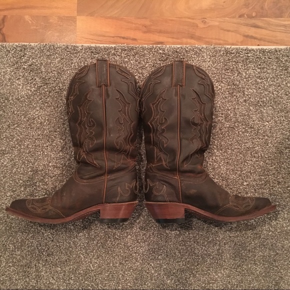 Brown Leather Boots - Picture 6 of 8