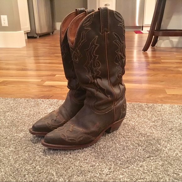Brown Leather Boots - Picture 7 of 8