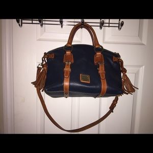 Dooney & Bourke Midnight Blue Domed Satchel