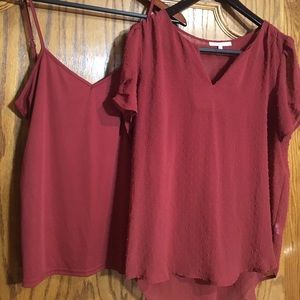 Daniel Rainn blouse with Cami