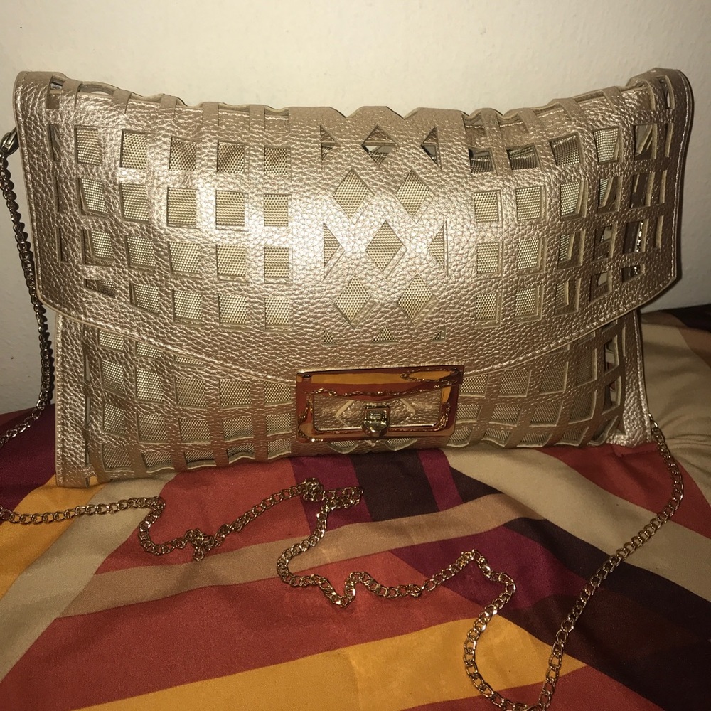 Gold Clutch