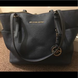Michael Korea Navy Purse
