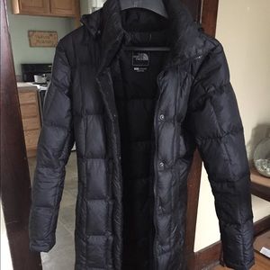North Face Down parka