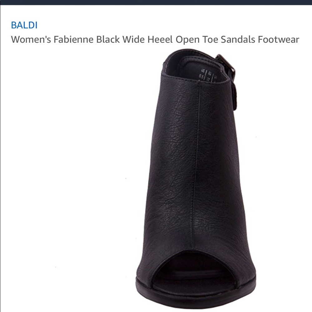 Baldi open toe heels - Picture 4 of 8