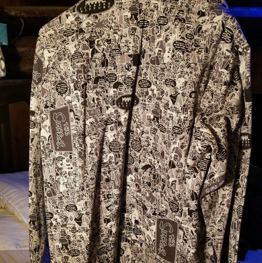 ORIGINAL  ICEBERG DRESS SHIRT SIMPSON'S JOINT