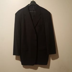 Navy blue suit jacket