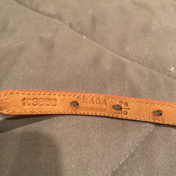 Prada Orange Belt main image 8