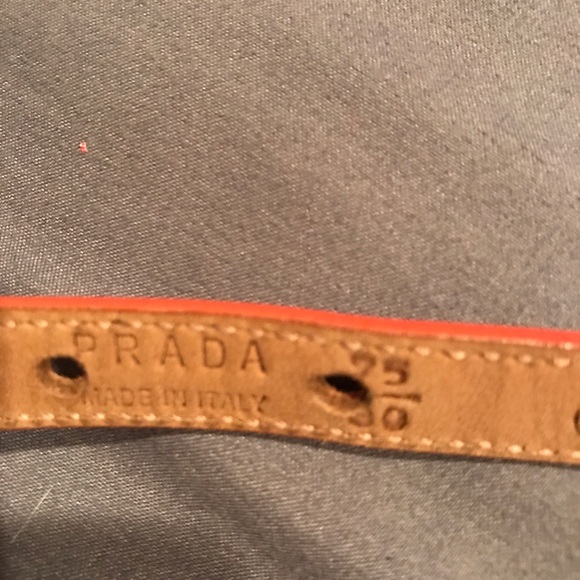 Prada Orange Belt main image 7