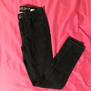 Dark AE Hi Rise Jegging