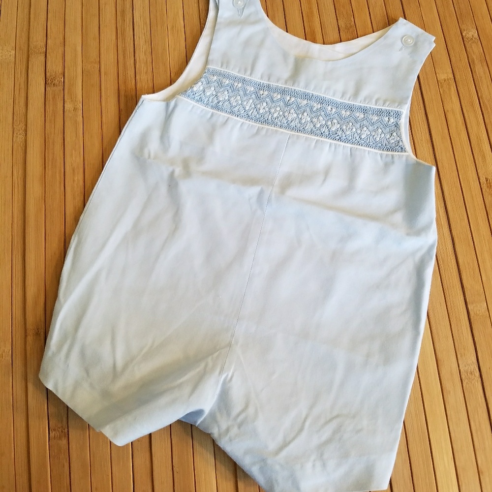 Vintage 24 month blue romper