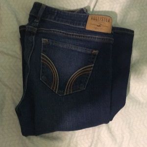 Dark wash hollister jeans