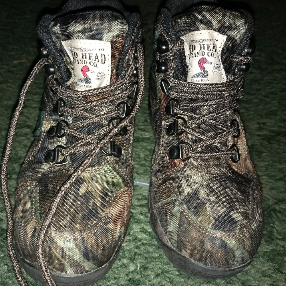 Boys Camo Boots