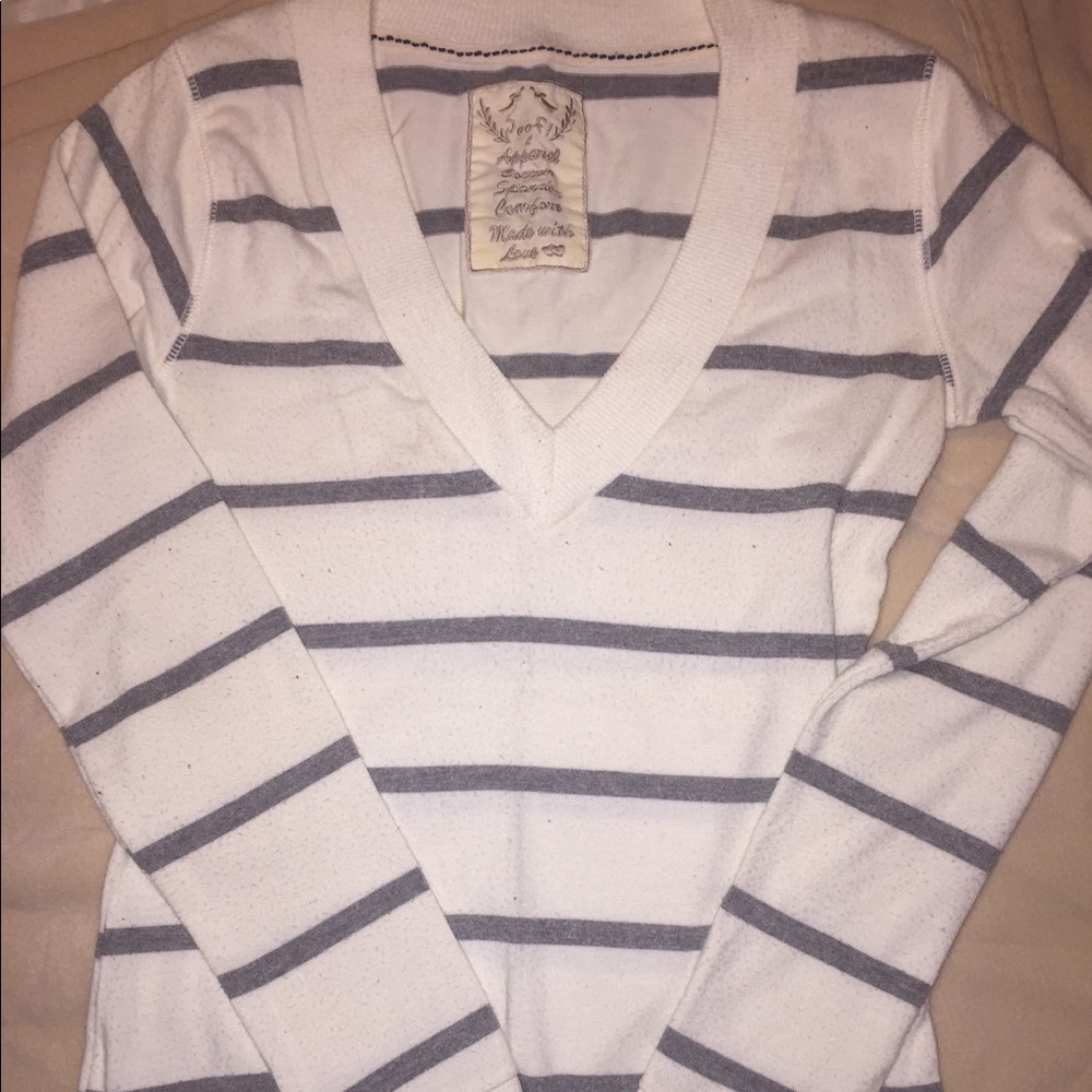 Poof Striped Sweater