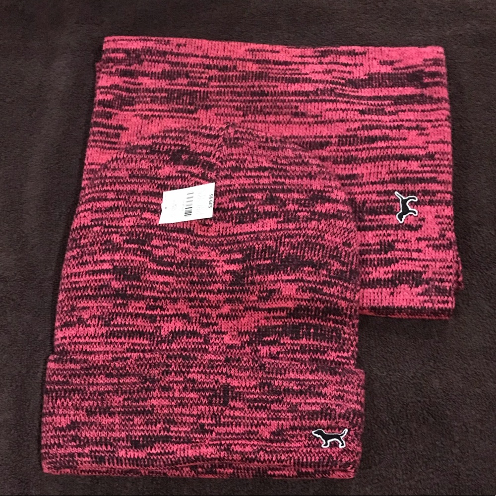 Victoria’s Secret Pink Scarf/ Hat Set