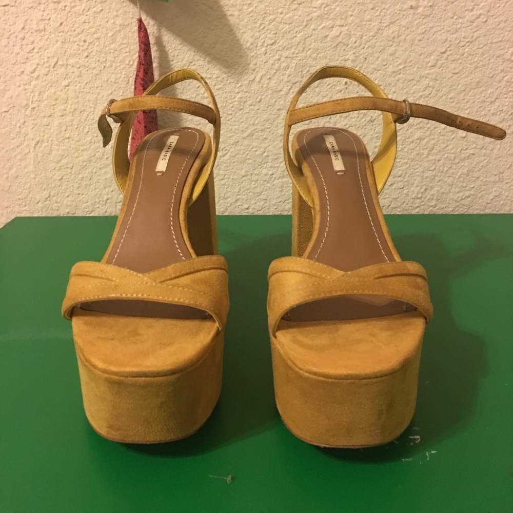 Zara 70's Style Platforms