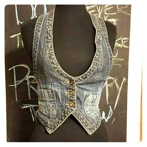 Denim, Racerback Vest