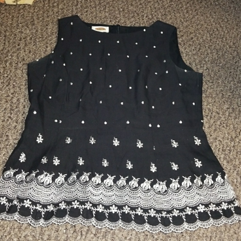 Talbot sleeveless blouse