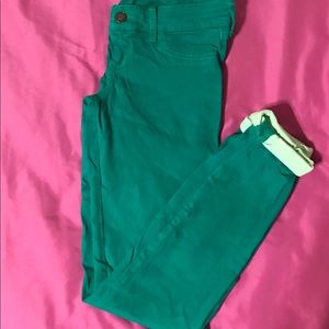 Hollister Green Jeans