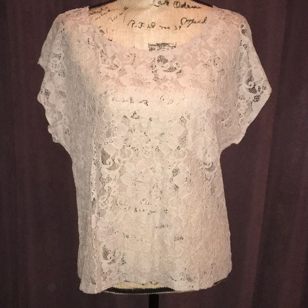 Forever 21 Lace Top