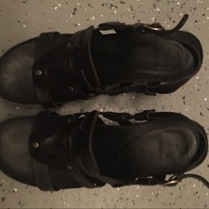 Timberland black sandals