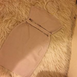 Bandage Rose Pink Dress.